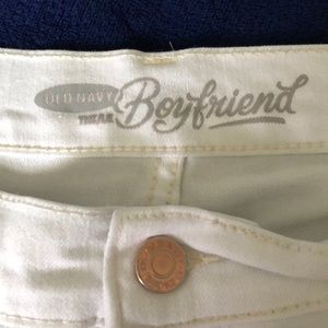 Old Navy Shorts - Old Navy Boyfriend White Jean Short - Size 8 Old Navy Shorts - Old Navy Boyfriend White Jean Short - Size 8